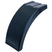 Demi-garde-boue pour remorque DOMAR DR1012202 passage de roue 384/200mm gauche