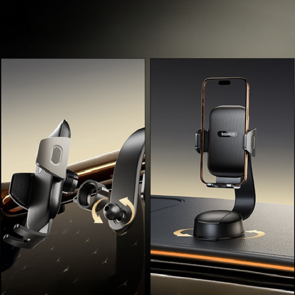 Support de téléphone de voiture BASEUS PrimeTrip C03 Air avec ventouse pour tableau de bord
