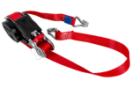 Sangle de transport à enroulement automatique FASTY 5 m/25 mm/0,35 t rouge