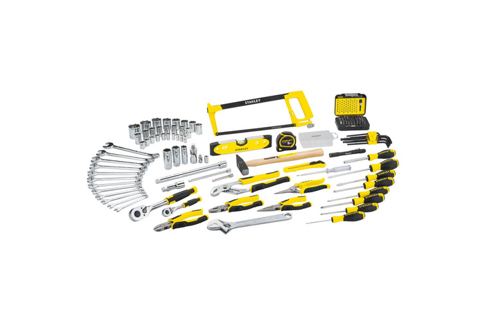 Kit d'entretien STANLEY STMT98109-1, mallette à outils, 142 pièces.