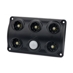 Lampe intérieure de voiture LED HORPOL LWD2156/CZ 900 lm noire avec détecteur de mouvement