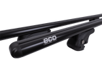 Barres de toit Eco Alubase 120 - barres de toit universelles en aluminium pour rails ouverts