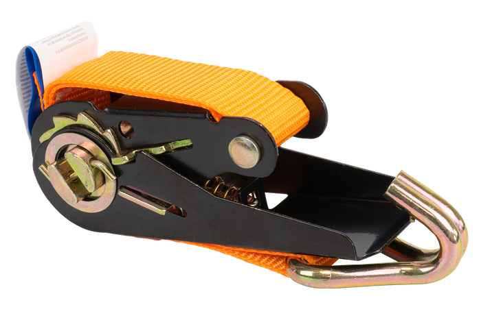 Jeu de quatre courroies de transport orange KAMAR 3 m/25 mm/0,8 t avec tendeur