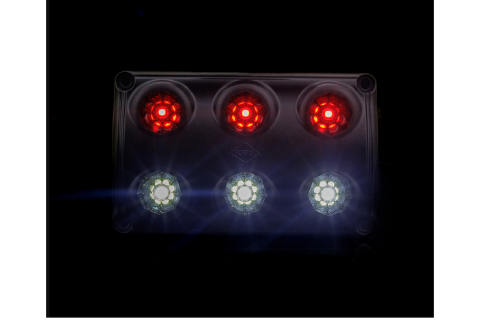 Lampe intérieure de voiture LED noire HORPOL LWD2325/CZ 720 lm