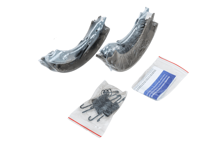 Garnitures, mâchoires de frein 250x40 pour essieux freinés KNOTT 25-2025 Backmat COMPLET