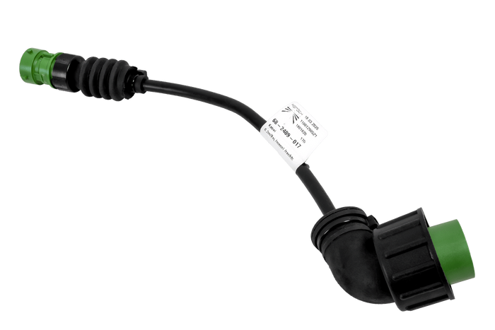 Adaptateur à baïonnette 5 broches / connecteur coudé ASS2 7 broches ASPÖCK adaptateur droit