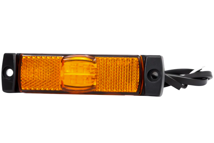 Feu de position LED jaune avec câble 2x0,75 mm