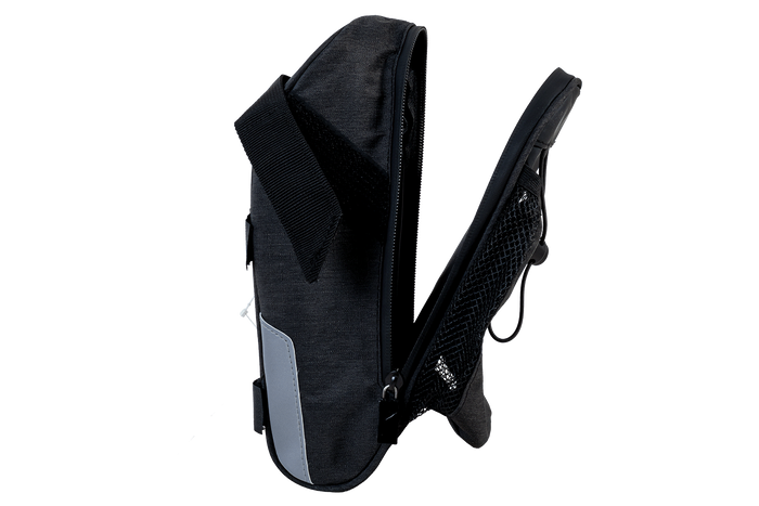 Sacoche de selle de vélo PROFEX 82318 Long Black Lux avec porte-bouteille