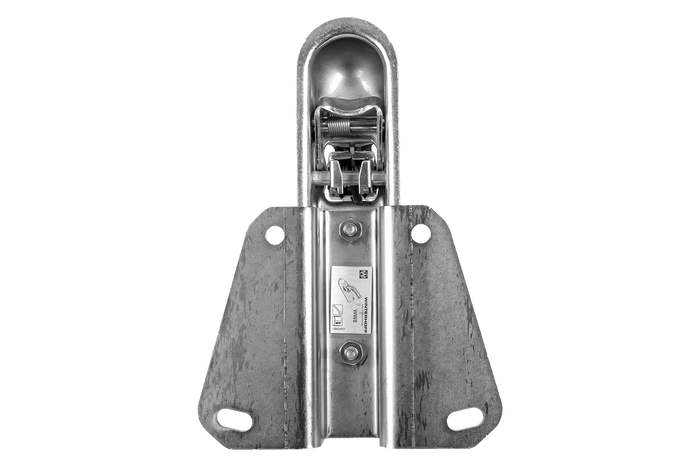 Attelage à boule WINTERHOFF WW 8-G+V - adaptateur pour remorque de 800 kg avec timon en V