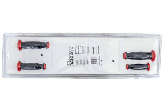 Pieds-de-biche YATO YT-4730 avec poignée, ensemble de 4.