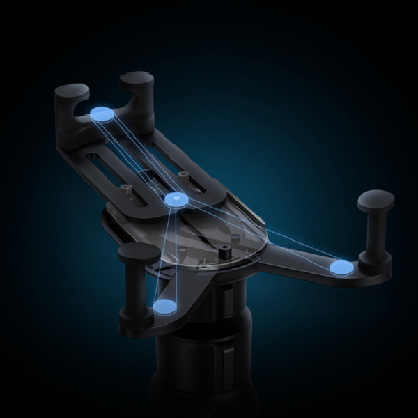 Support de téléphone de voiture BASEUS Stable Gravitional avec charge sans fil Qi 15W pour grille d'aération