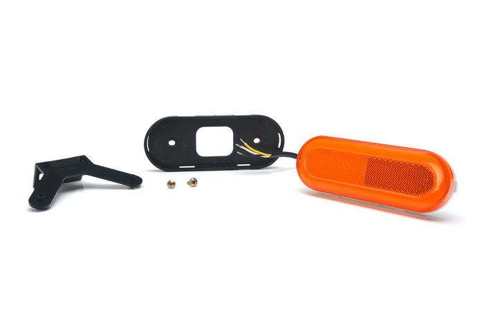 Feu de position, gabarit LED universel WAŚ W198 1420 avec support