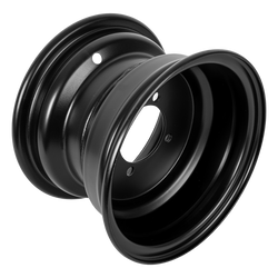 Jante en acier UNITRAILER noire 5,5 po x 8 po H2 4x88 ET:-2