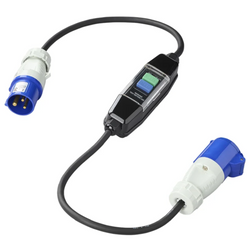 Câble adaptateur ProPlus 373589 CEE avec disjoncteur différentiel 120 cm