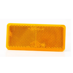 Réflecteur rectangulaire orange FRISTOM DOB-035Z 90x40mm