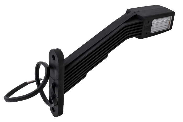 Feu de gabarit gauche à LED FRISTOM FT-145 sur bras en caoutchouc