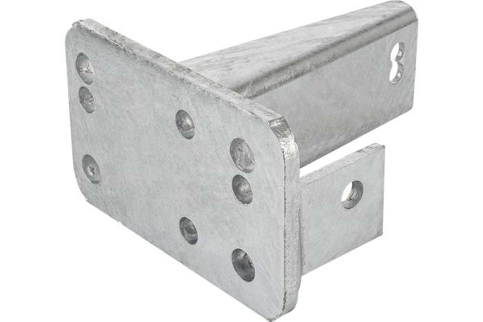 Support de roue jockey AL-KO 249127 pour dispositifs de roue libre de type V