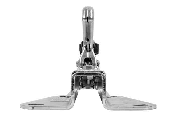 Attelage à boule WINTERHOFF WW 8-G+V - adaptateur pour remorque de 800 kg avec timon en V