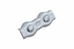 Serre câble double selle DROMET ZLS.6 pour câbles de 6 mm
