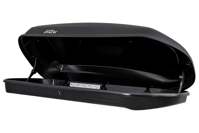 Coffre de toit Inter Pack Torino, noir mat