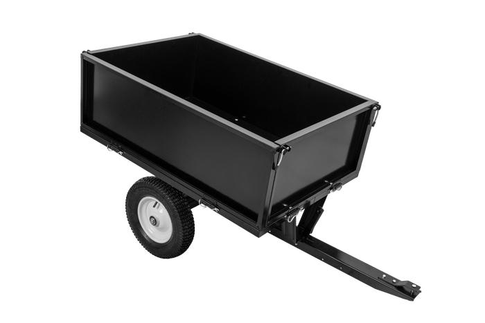Remorque de jardin pour tracteur, quad UNITRAIER, chariot basculant 225 kg, 1030 x 700 mm