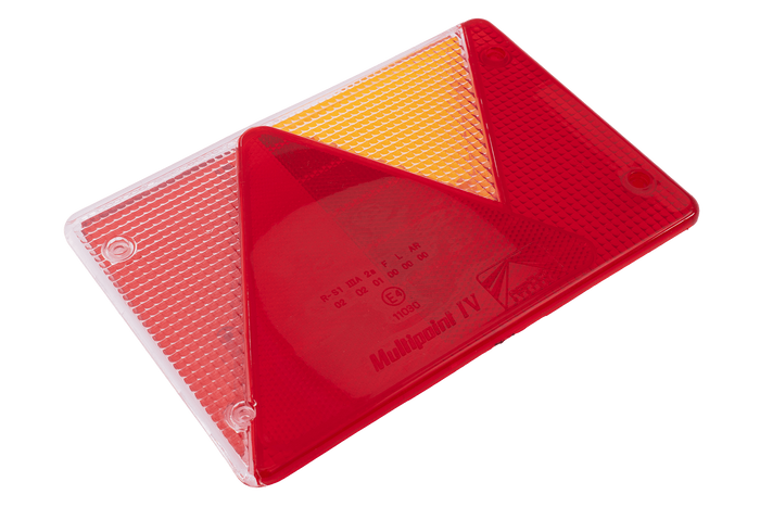 ASPÖCK Multipoint IV cabochon de feu arrière, droit