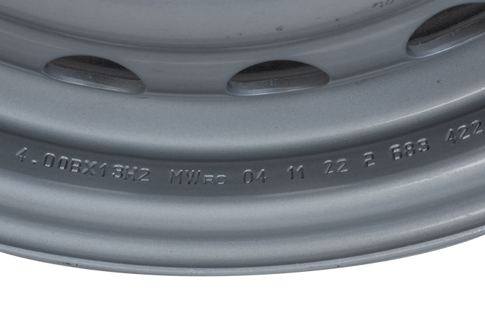 OUTLET Jante acier pour remorque UNITRAILER 4Jx13" 4x100 ET:30