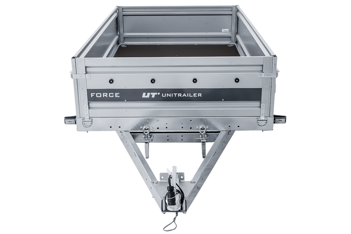 Remorque porte-voitures sur ressorts 230x125 UNITRAILER FORCE 230/R KIPP