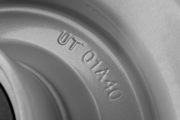 Jante en acier UNITRAILER 4,5A x 6"H2 3x96 avec roulements 6205-2RS