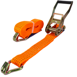Courroie de transport orange UNITRAIER 5 m/50 mm/5 t avec tendeur