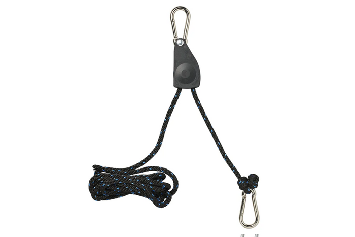 Lot de deux treuils à câble ProPlus 320054V01, palan à câble avec cliquet, 2,5 m, 136 kg