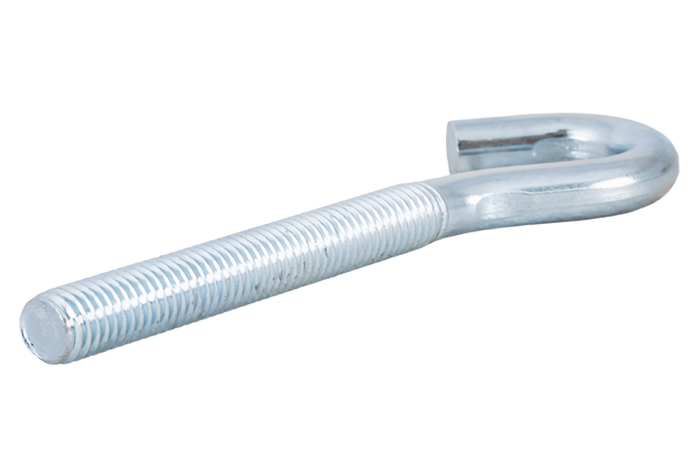 Piton, crochet, gond DROMET HZ M8x100 avec œillet ouvert (coudé)