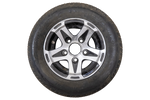 ROUE RENFORCÉE POUR REMORQUE LINGLONG TIRE 195/55 R10C 98/96N JANTE ALU UNITRAILER 6Jx10" 5x112 ET:-4
