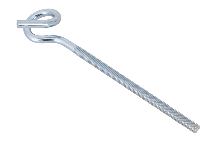 Crochet, piton, modèle sinueux DROMET HOH M6x140 