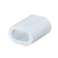 Manchon à sertir aluminium pour câble DROMET ZLA.4,  de 4 mm