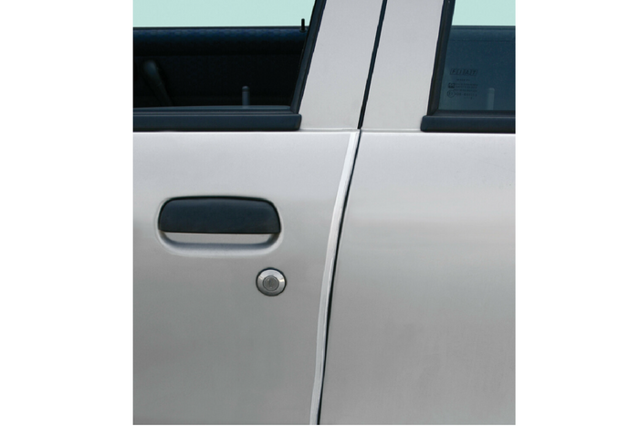 Protection de bord de porte LAMPA Protector, bandes de protection auto-adhésives, 2 pièces transparentes