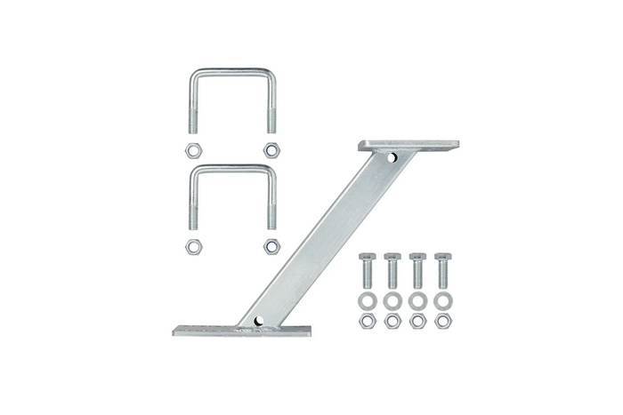 Support de montage de roue de secours de remorque ProPlus, angle 8-16"