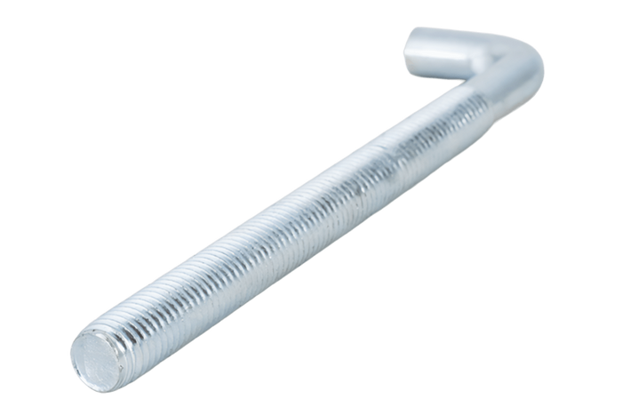 Crochet à visser droit DROMET HP M8x120 