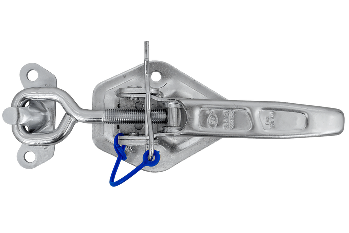 Attelage, charnière latérale avec fixation STEELPRESS ZB-15A+Z-15, fermeture excentrique complète du côté de la remorque