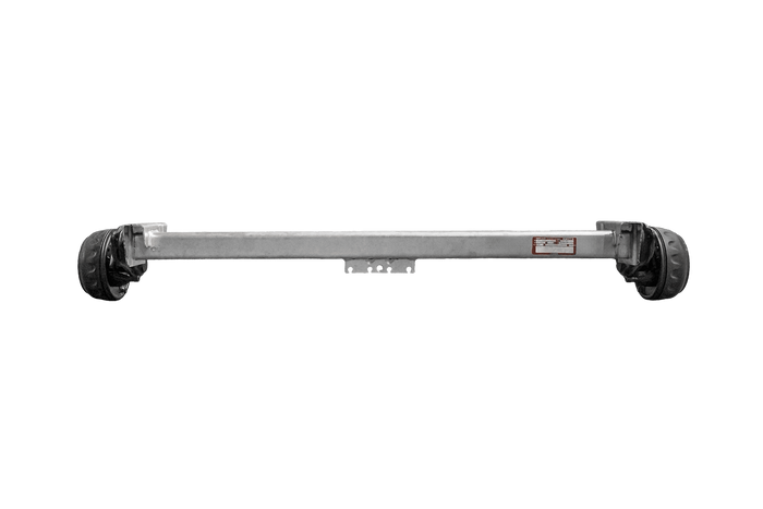 Essieu freiné KNOTT VGB13 pour remorque/porte-voitures 1350 kg, 1350 mm, 1800 mm, 5x112