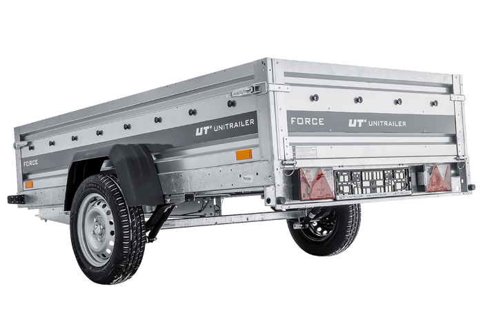 Remorque porte-voitures sur ressorts 230x125 UNITRAILER FORCE 230/R KIPP