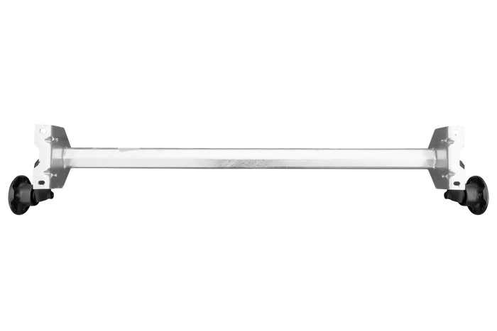 Essieu AL-KO OPTIMA non freiné pour remorque 750 kg 1285 mm 1620 mm 4x100