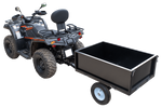 Remorque de jardin pour tracteur, quad UNITRAIER, chariot basculant 225 kg, 1030 x 700 mm