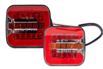 Feux arrière à LED TT TECHNOLOGY TT.12523L+TT.12523P, 4 fonctions, gauche + droite