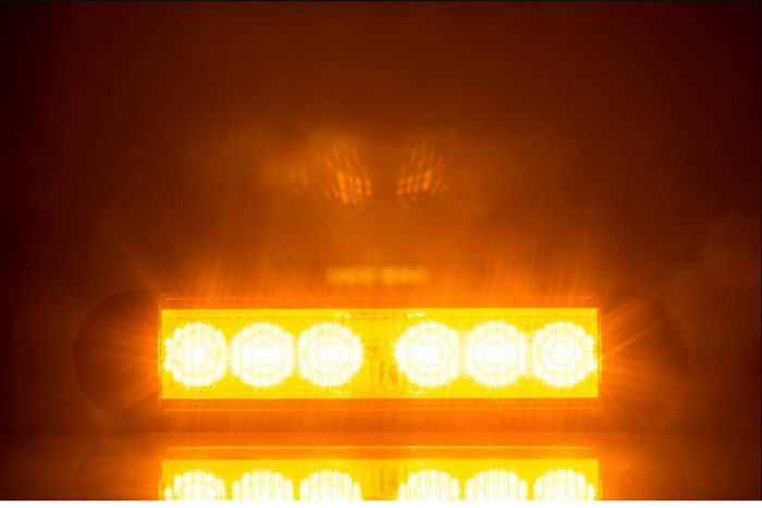 Lampe de signalisation LED HORPOL LDO 2780, lumière clignotante orange