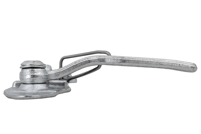 Attelage côté droit avec fermoir WINTERHOFF WV 10-R + WVG 10-A fermeture latérale complète remorque