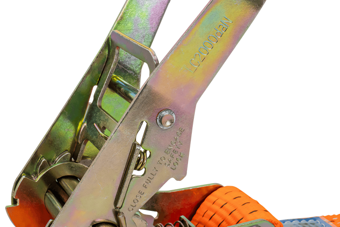 Sangle de transport 3 points avec tendeur pour dépanneuse UNITRAILER 3m/50mm/4t