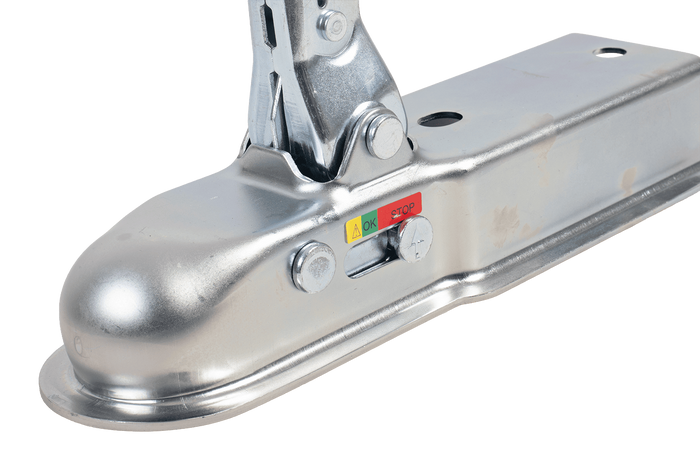 Attelage à boule CHOOYO JD.00.53.009 pour remorque de 800 kg avec barre d'attelage carrée de 60 mm
