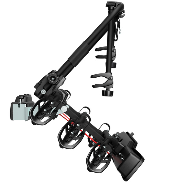 Porte-vélos d'attelage Peruzzo Parma 3 pour 3 vélos (noir)