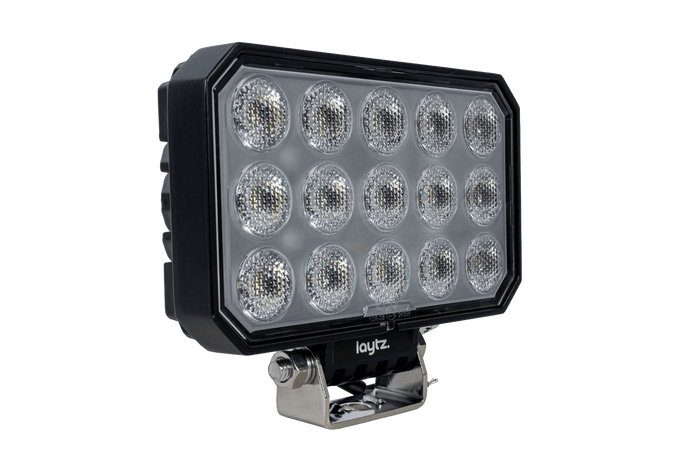 Lampe de travail, Réflecteur rectangulaire LED LAYTZ LY7303, 60 LED, 6000 lm